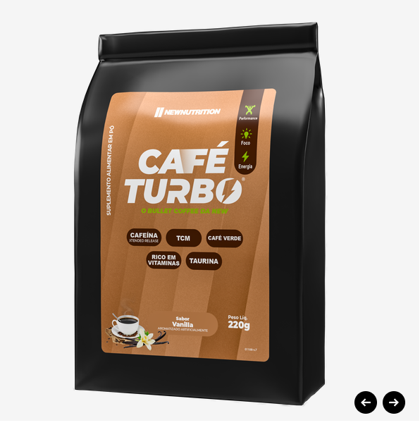 Refil CAFÉ TURBO® em Pó 220g Original