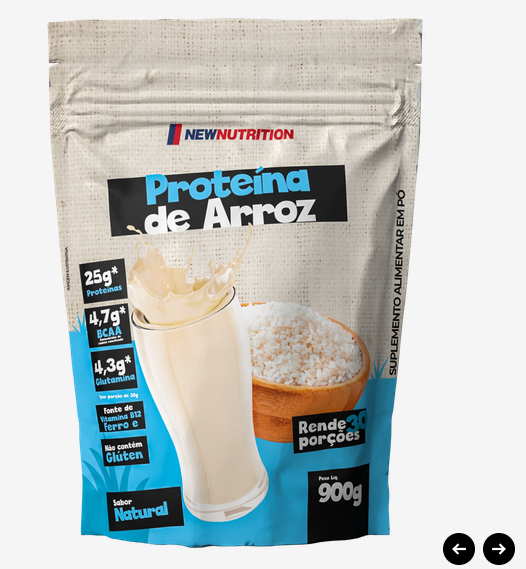 Proteína Arroz Natural (Rice Protein) 900g