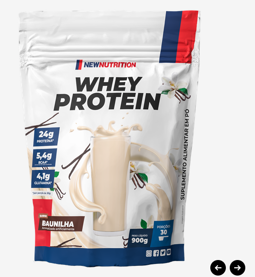 Whey Protein Concentrado 900g