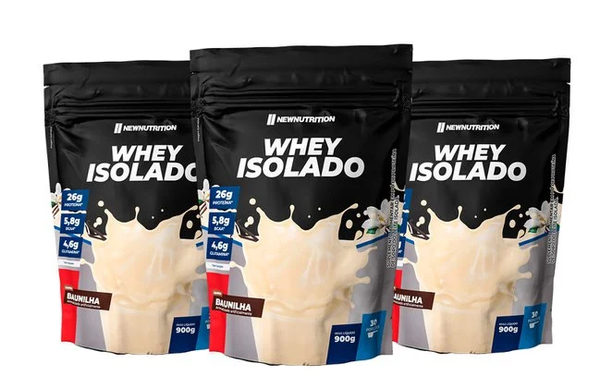 Combo 3 Whey Protein Isolado
