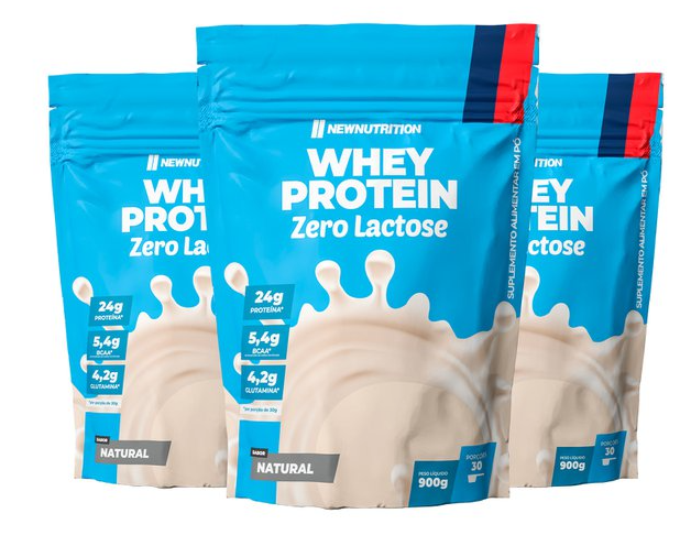 Combo 3 Whey Zero Lactose