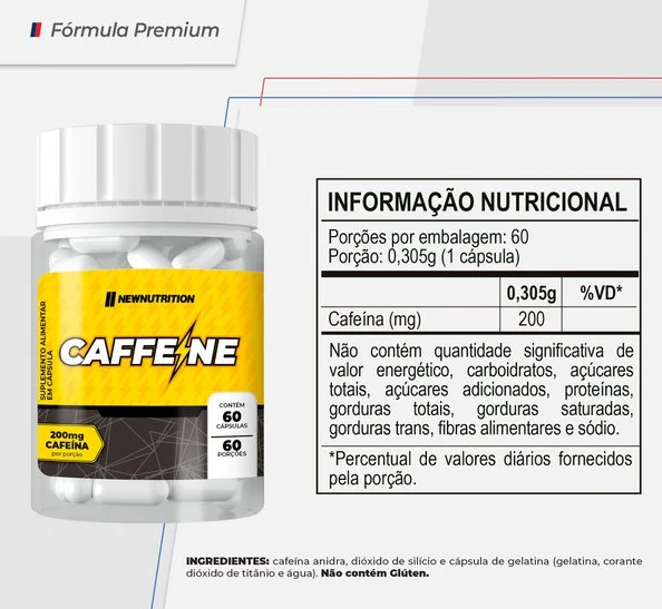 Combo 2 Cafeína 200mg